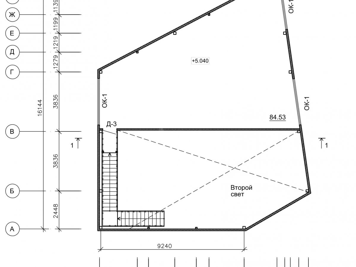 3D визуализация Склад-ангар из сэндвич-панелей - фото 21
